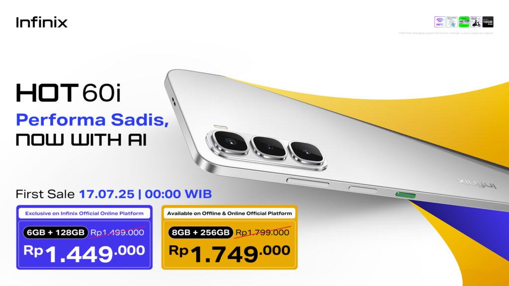 infinix hot60i harga