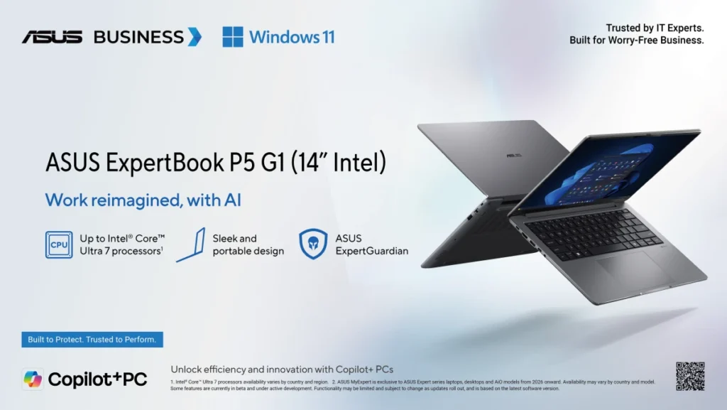10 ASUS ExpertBook P5 G1