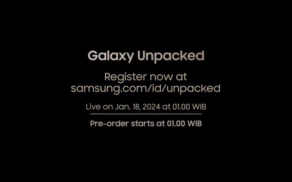 Jadwal Galaxy Unpacked 2024