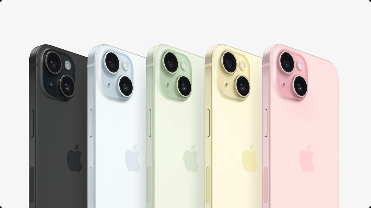 jajaran warna iPhone 15 sebagai ilustrasi