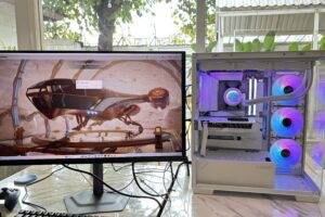 Menjajal Gigabyte B850 AORUS STEALTH ICE & RTX 5060 EAGLE OC ICE 8G, Tampilan Ciamik Performa Apik