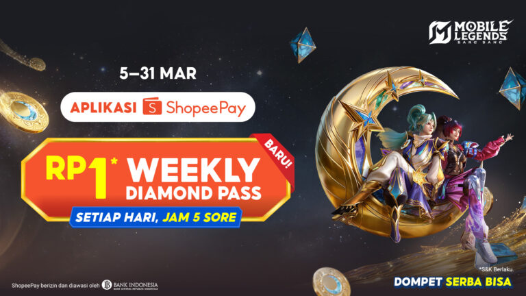 Promo ShopeePay Weekly Diamond Pass